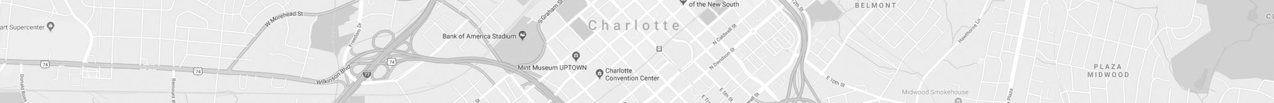 center city charlotte map