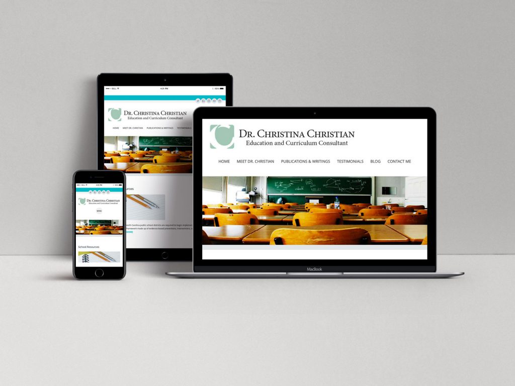 Website for Dr. Christina Christian